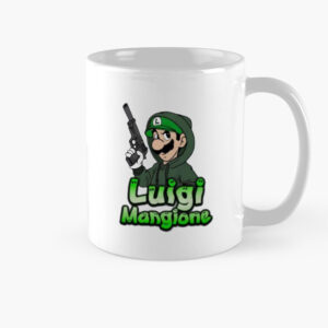 Luigi Mangione style Luigi Mario Mug