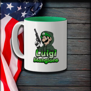 Luigi Mangione style Luigi Mario Mug1