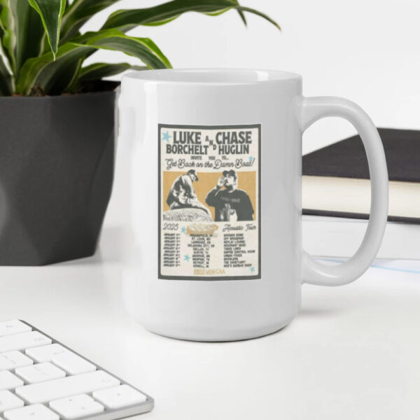 Luke Borchelt And Chase Huglin 2025 Acoustic Tour Poster Mug2