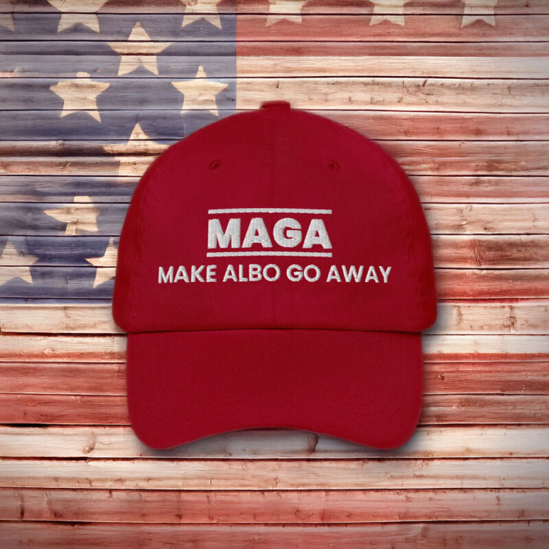 MAGA Make Albo Go Away Hat