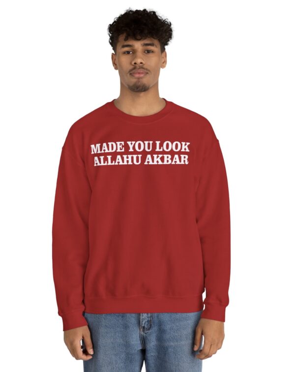 Made You Look Allahu Akbar Crewneck Sweatshirt