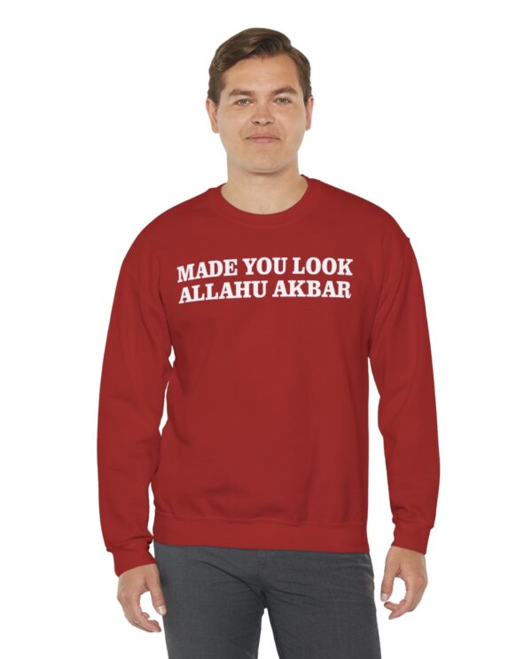 Made You Look Allahu Akbar Crewneck Sweatshirt