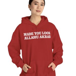 Made You Look Allahu Akbar Hoodie Shirt US