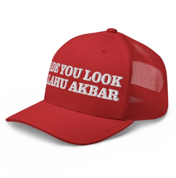 Made You Look Allahu Akbar Trucker Hat