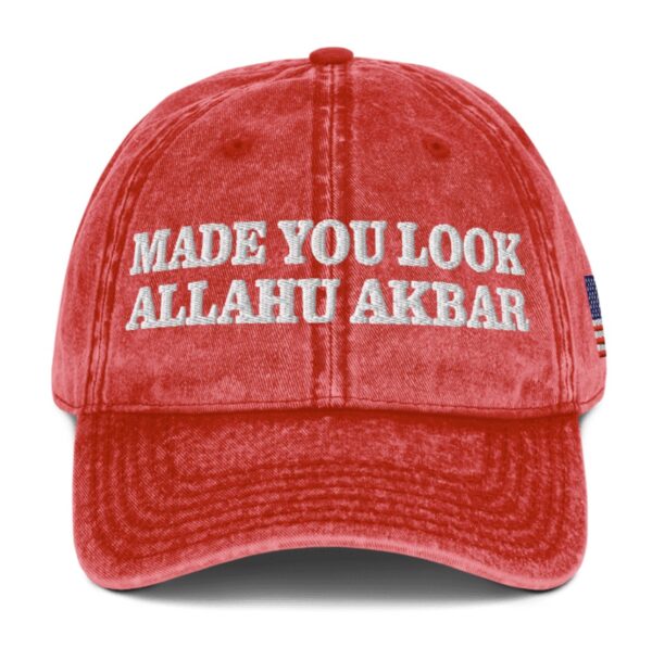 Made You Look Allahu Akbar Vintage Dad Hat