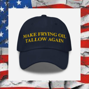 Make-Frying-Oil-Tallow-Again-embroidered-dad-hat1