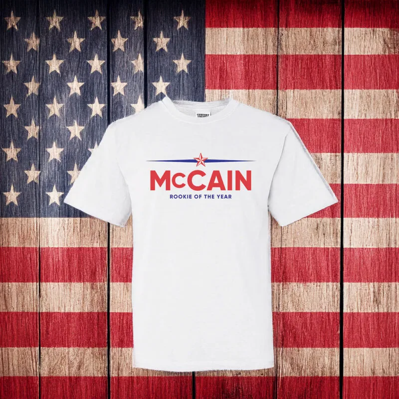 McCain ROY Rookie Of The Year T-Shirt: Celebrate the Rising Star 8 McCain ROY Rookie Of The Year Shirt