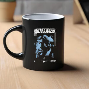 Metal Gear Solid Tactical Espionage Action Press Start Button Mug1