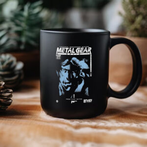 Metal Gear Solid Tactical Espionage Action Press Start Button Mug3