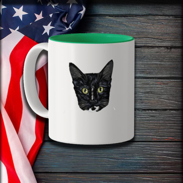 Michael Manigault Brave Cat Mug1