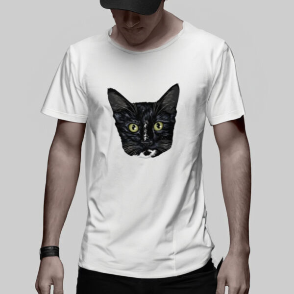 Michael Manigault Brave Cat T-Shirt3