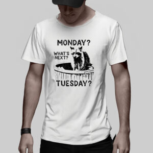 Monday What’s Next Tuesday Raccoon Shirt2