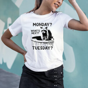 Monday What’s Next Tuesday Raccoon Shirt3