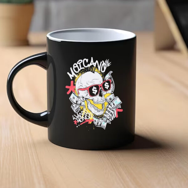 Money Moicano Must Have Skull Mug