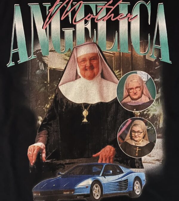 Mother Angelica Catholic 90s t-shirt