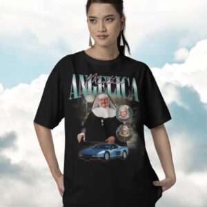 Mother Angelica Catholic 90s t-shirt