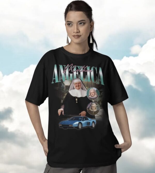 Mother Angelica Catholic 90s t-shirt