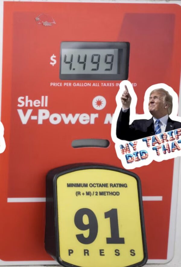 My Tariff Did That Sticker Hilarious Anti Trump