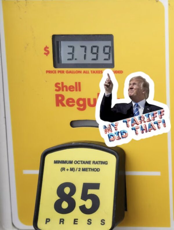 My Tariff Did That Sticker Hilarious Anti Trump