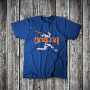 NY Baseball Chosen Juan 22 Blue T-Shirt