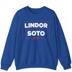 New York Lindor Soto '25 Campaign Crewneck Sweatshirt