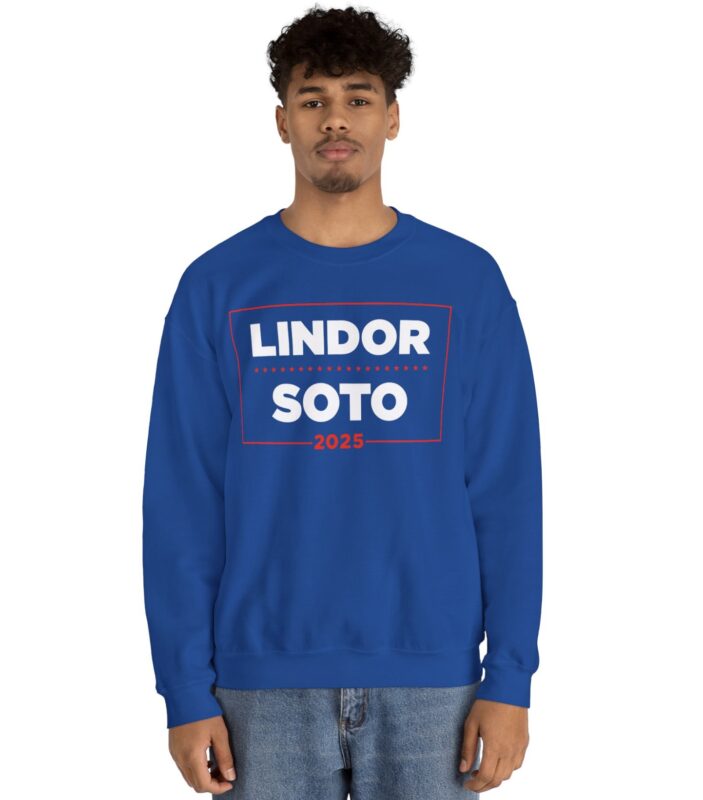 New York Lindor Soto '25 Campaign Crewneck Sweatshirt