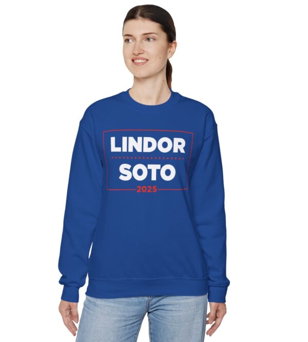 New York Lindor Soto '25 Campaign Crewneck Sweatshirt