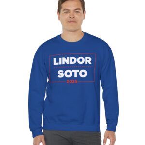 New York Lindor Soto '25 Campaign Crewneck Sweatshirt