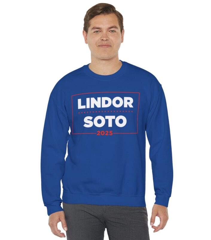 New York Lindor Soto '25 Campaign Crewneck Sweatshirt