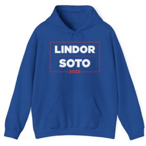 New York Lindor Soto '25 Campaign Hoodie Shirt