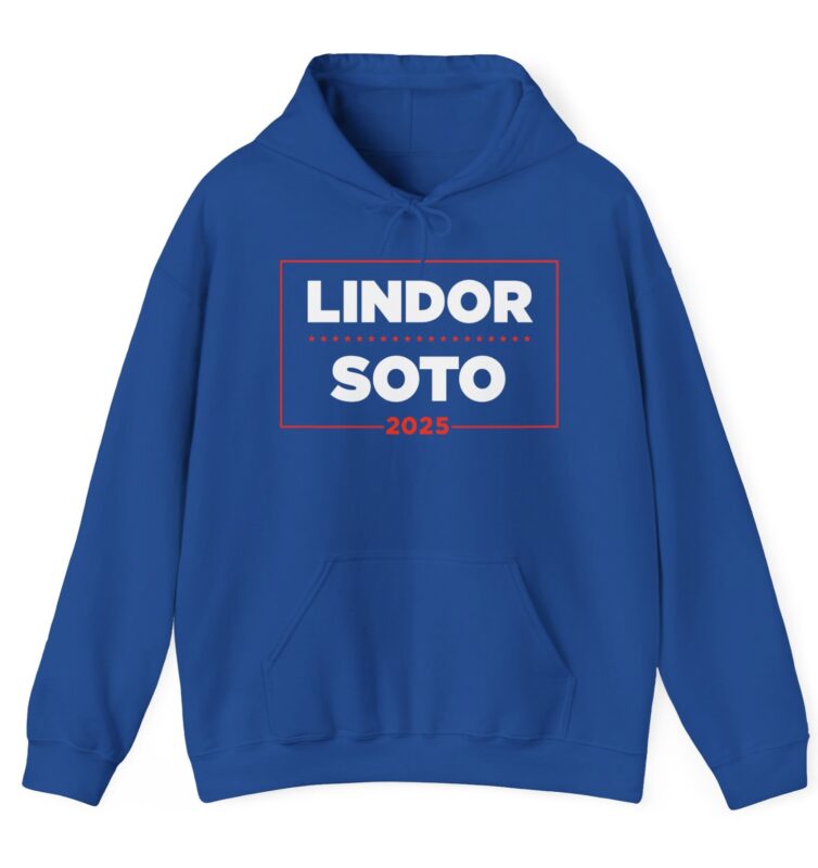 New York Lindor Soto '25 Campaign Hoodie Shirt