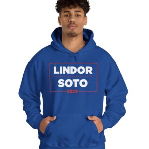 New York Lindor Soto '25 Campaign Hoodie Shirt