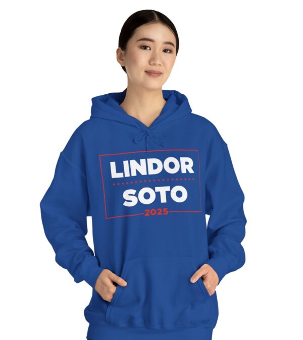 New York Lindor Soto '25 Campaign Hoodie Shirt