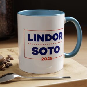 New York Lindor Soto ’25 Campaign Mug US