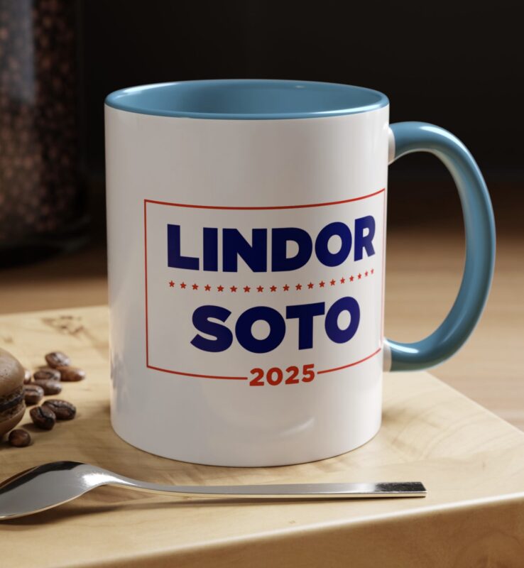 New York Lindor Soto ’25 Campaign Mug US