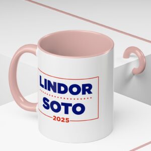 New York Lindor Soto ’25 Campaign Mug US