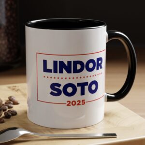 New York Lindor Soto ’25 Campaign Mug US