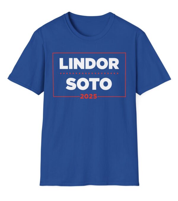 New York Lindor Soto '25 Campaign T-Shirt