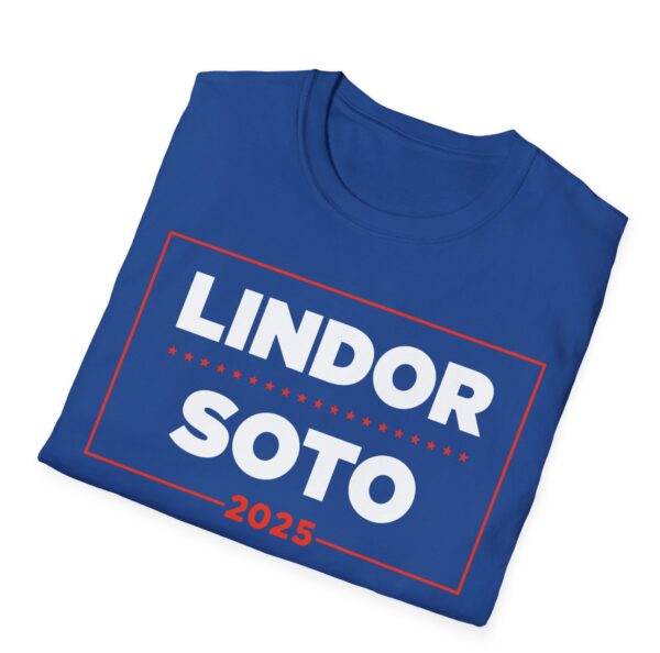 New York Lindor Soto '25 Campaign T-Shirt