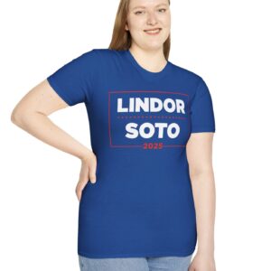 New York Lindor Soto '25 Campaign T-Shirt