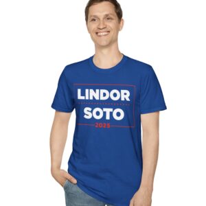 New York Lindor Soto '25 Campaign T-Shirt