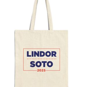 New York Lindor Soto ’25 Campaign Tote Bag