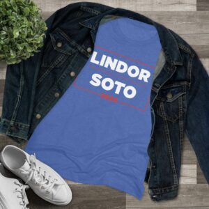 New York Lindor Soto '25 Campaign Women's Shirt US