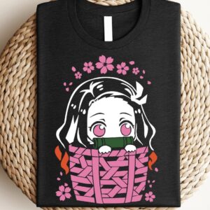 Nezuko Shirt, Chibi Nezuko Shirt, Demon Slay Shirt