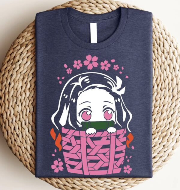 Nezuko Shirt, Chibi Nezuko Shirt, Demon Slay Shirt