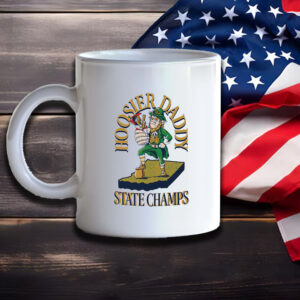 Notre Dame Fighting Irish Hoosier Daddy State Champs Mug3