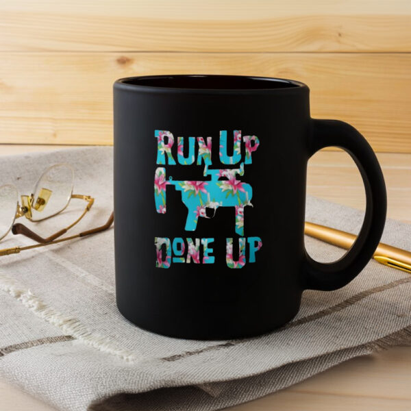 Ofathenry M320 Flower Run Up Get Done Up Mug