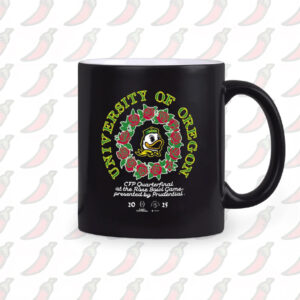 Oregon Ducks College Football Playoff 2025 Rose Bowl Mug1