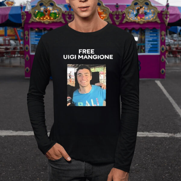 Original Free Luigi Mangione Face T-Shirt1