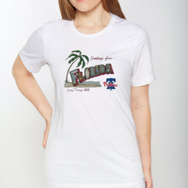 Original Philadelphia Phillies Greeting From Florida Spring Training 2025 Shirt1